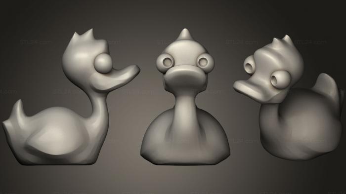 Игрушки (Bkgcode Утки!, TOYS_0434) 3D модель для ЧПУ станка
